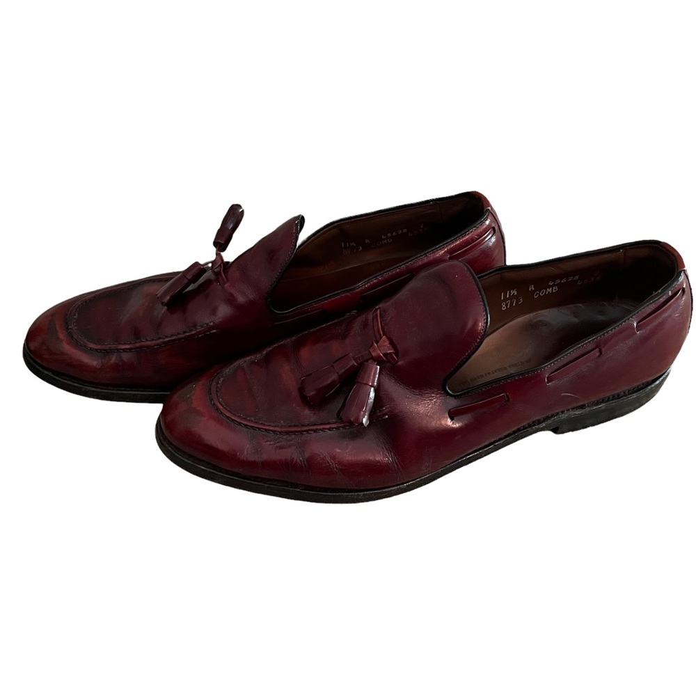 Allen Edmonds Grayson Shell Cordovan Leather Loaf… - image 3
